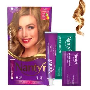NANTYR KIT COLOR 8.3 RUBIO CLARO DORADO